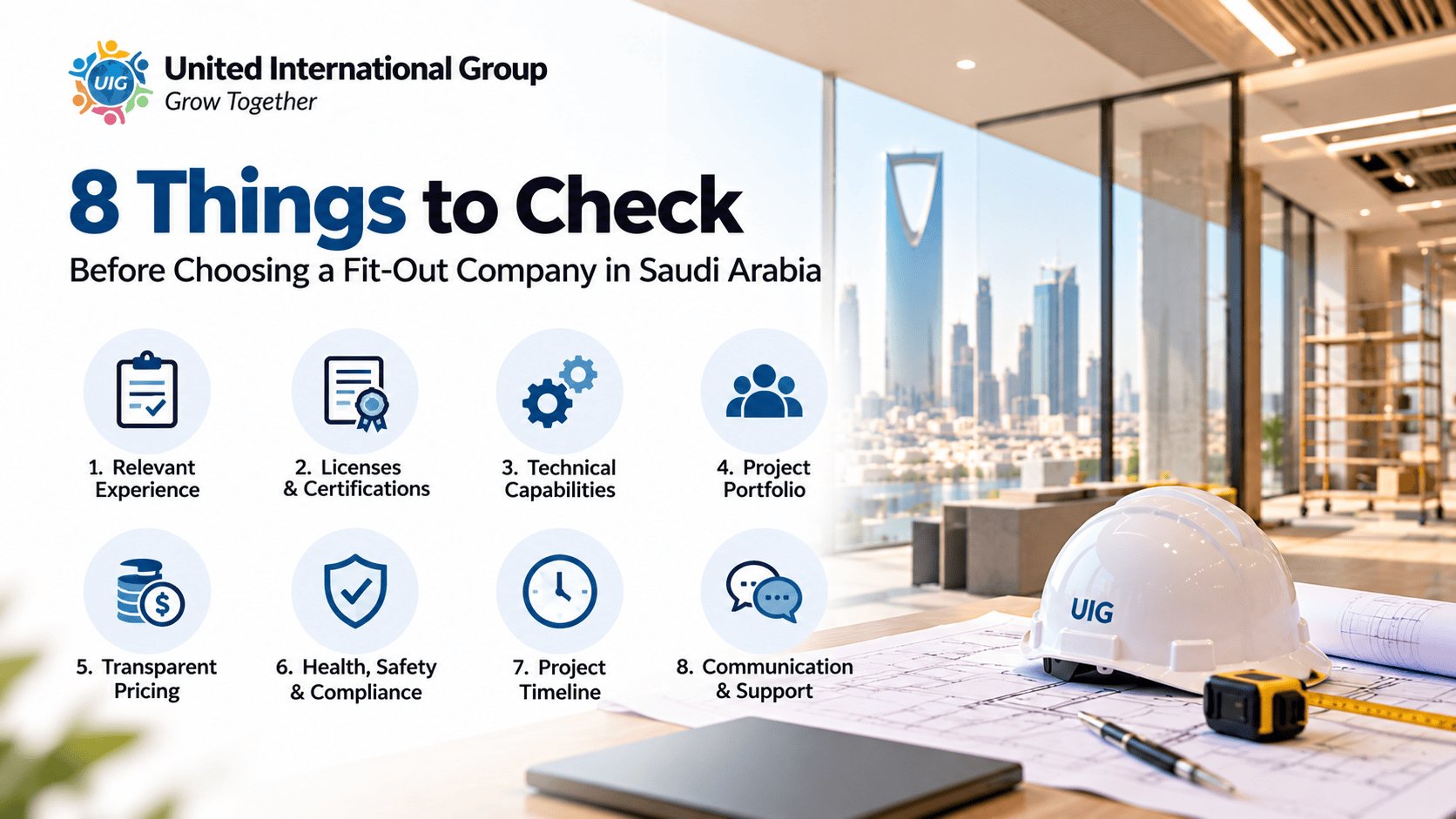 How to Choose a Fit-Out Company in Saudi Arabia: 8 Things to Check Before Signing
